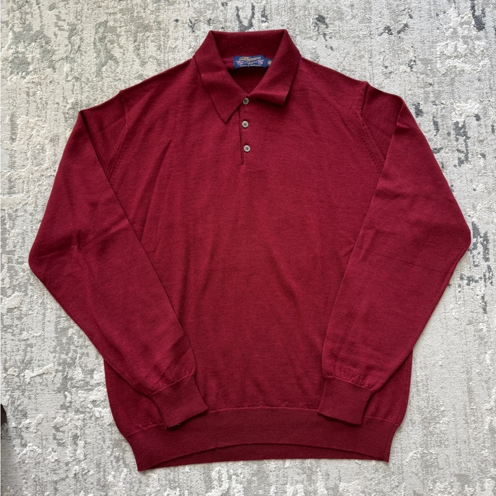 Vintage Doogan Donegal Collared Wool Shirt Mens L